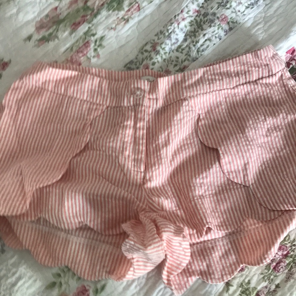 New coral shorts